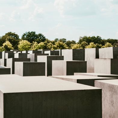 Het Holocaustmonument 